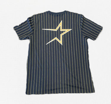 Houston Astros 90s Logo Pin Stripe Tee