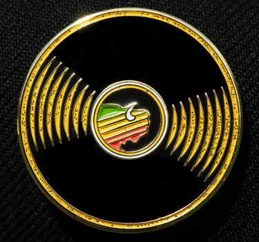 Reggae Vinyl Pin