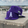 Eight One x New Era Purple Oilers  Astrodome Patch 59Fifty  
