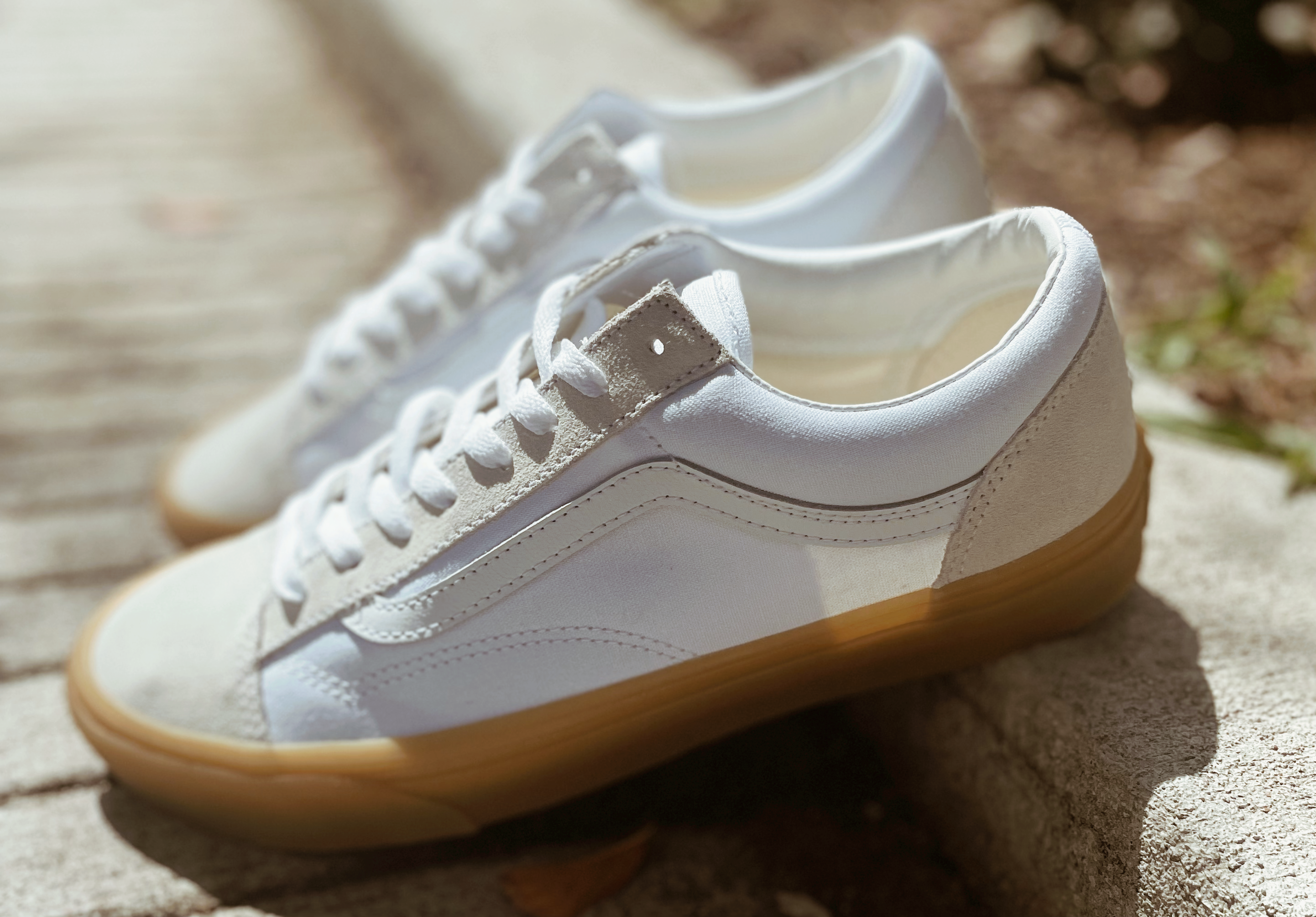 White gum bottom sales vans