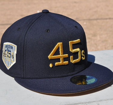 Eight One New Era .45s Navy Gold