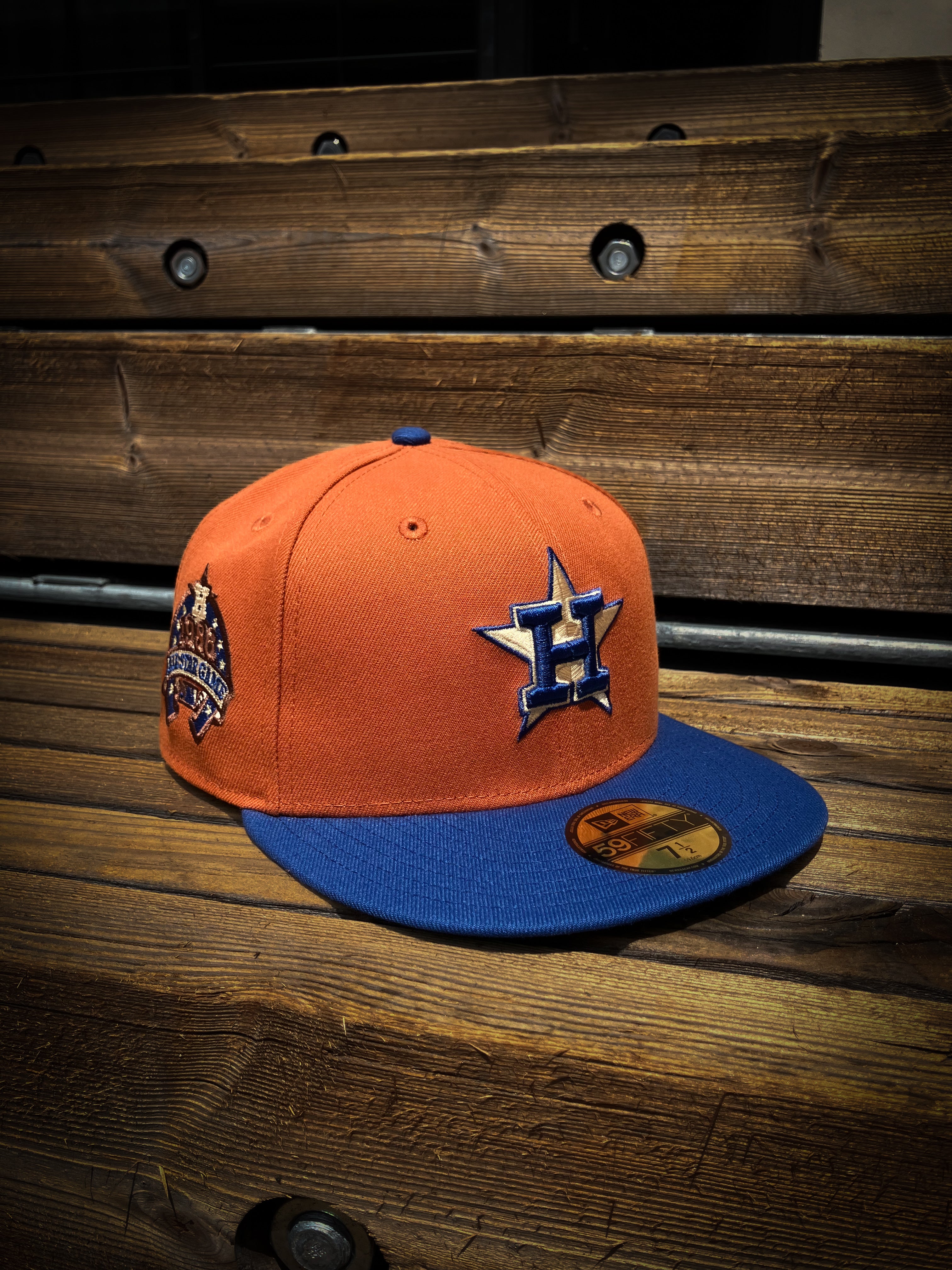 Rust Cap Eight One New Era Astros Songbird Blue Rust