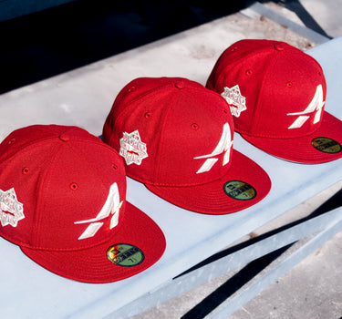 Eight One New Era Astros City Connect Red Velvet
