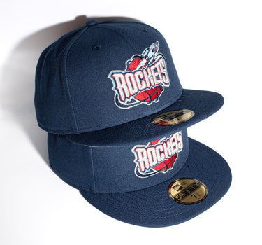 New Era Rockets Hardwood Classic Navy
