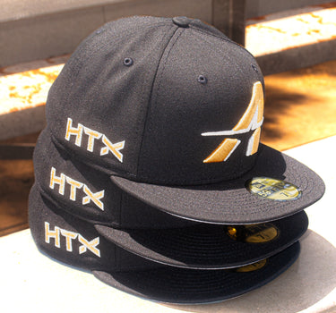 Eight One New Era Astros Black City Connect Metallic Gold