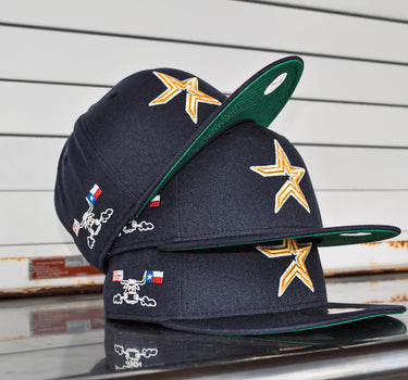 Eight One New Era Astros Navy Bull