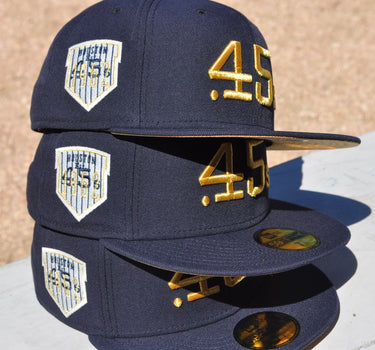 Eight One New Era .45s Navy Gold