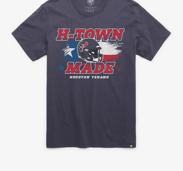 Houston Texans Atlas Blue Regional Franklin Tee