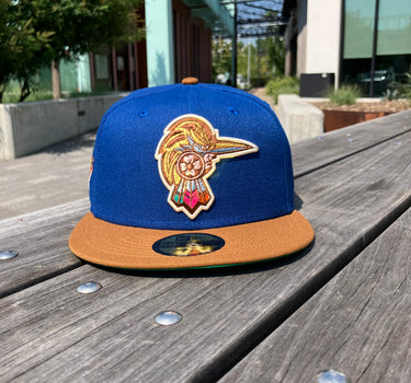 Eight One New Era Fayetteville Woodpeckers Songbird Blue