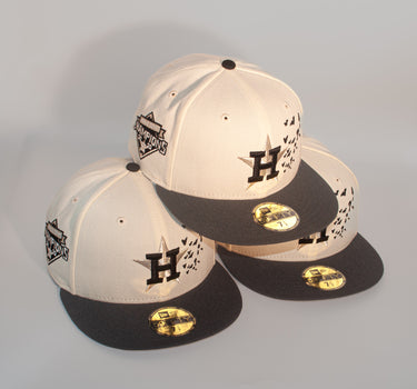 Eight One New Era Astros Chrome Gothic