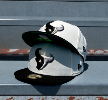 Eight One New Era Texans Chrome & Black