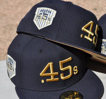 Eight One New Era .45s Navy Gold