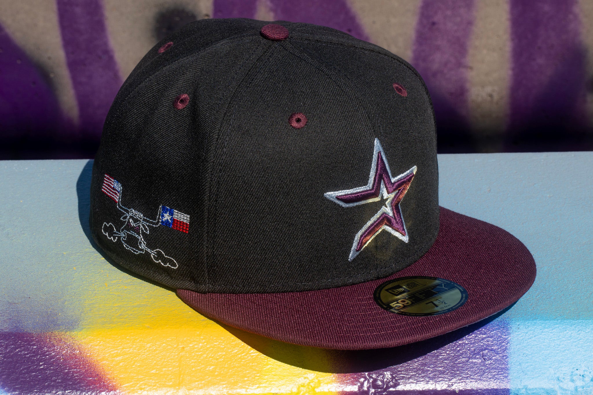 Eight One New Era Raging Bull Side Patch
