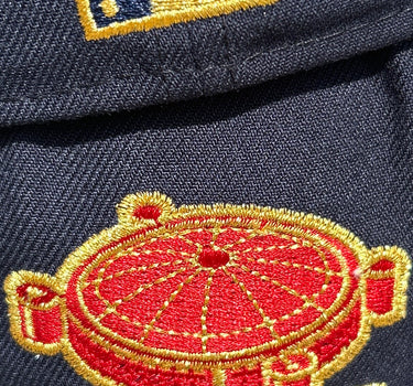 Eight One New Era Astros Navy Astrodome Side Patch