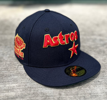 Eight One New Era Astros Navy Astrodome Side Patch