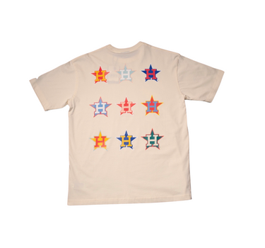 New Era Astros Houston Logo Cream T-Shirt