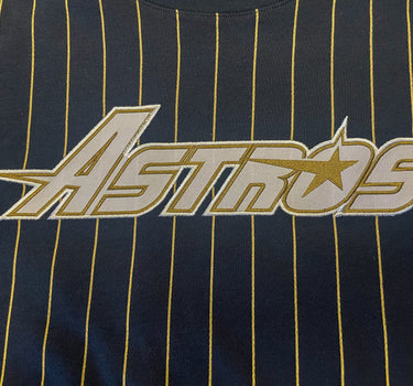 Houston Astros 90s Logo Pin Stripe Tee