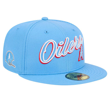 New Era Houston Oilers Script 5950