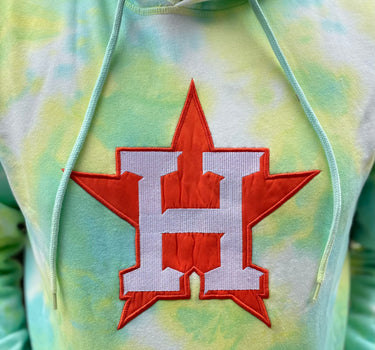Houston Astros Tie Dye Hoodie