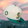 Eight One x New Era Mariners Metallic Chrome White