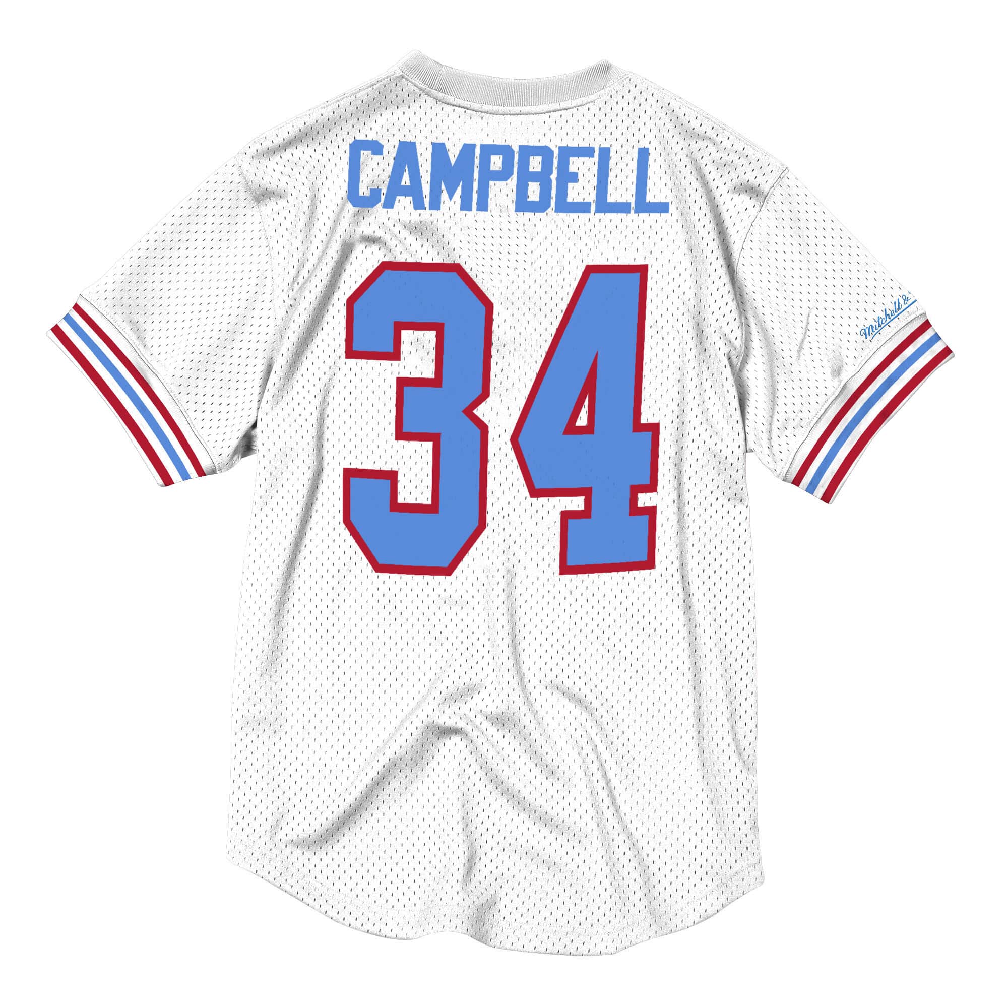 Name & Number Mesh Top Houston Oilers 1979 Earl Campbell