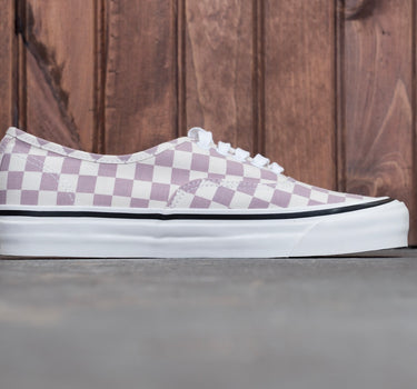 Authentic 44DX Anaheim Factory Mauve Check 7