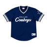 Cowboys Special Script Mesh V-Neck