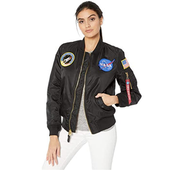 Women's NASA MA-1 Flight Jacket